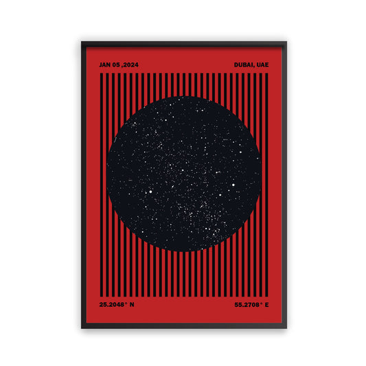 Sky illusion Framed Print